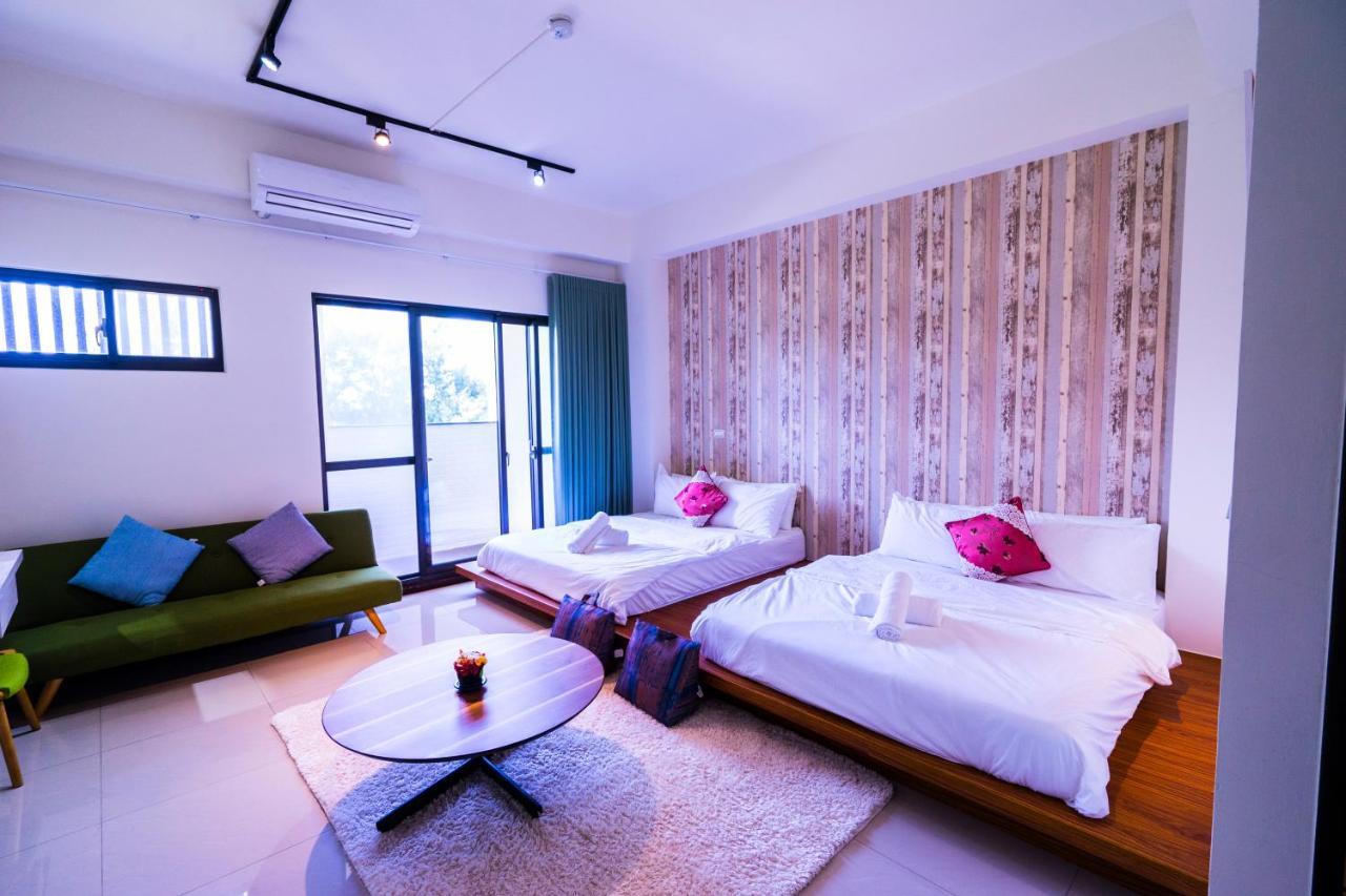 黑琵軼棧湖濱旅宿 K&B Happy Hostel Tainan Extérieur photo