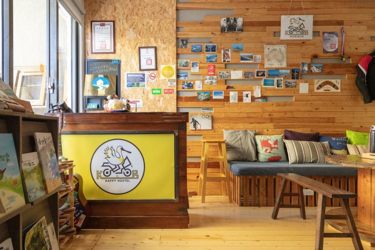 黑琵軼棧湖濱旅宿 K&B Happy Hostel Tainan Extérieur photo